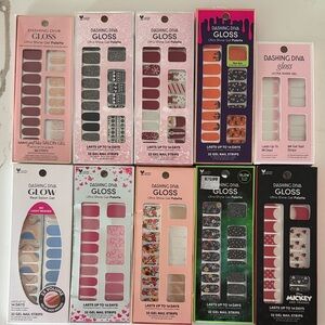 Dashing Diva Gloss Ultra Shine Gel Palette - Assorted Colors NIB 10 Packs